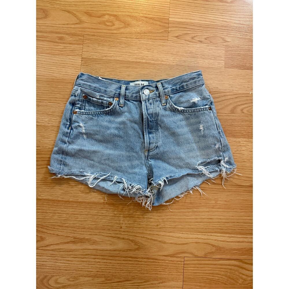 AGOLDE Parker Jean Shorts Sz 24 - Picture 6 of 7